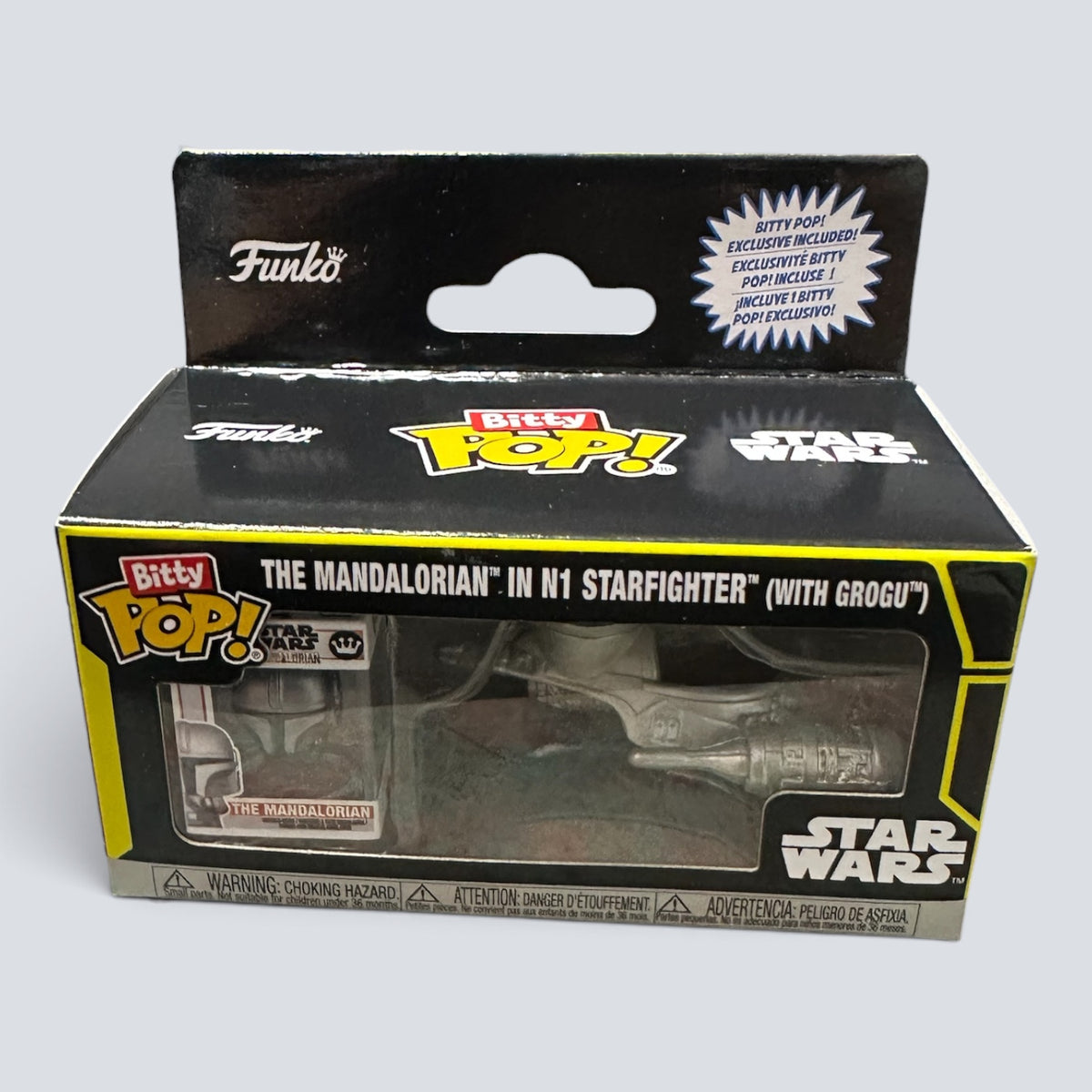Funko Bitty POP! Rides Star Wars Mandalorian in N1 Starfighter (with Grogu)