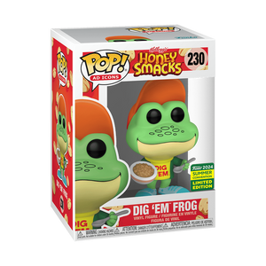 Funko POP! Ad Icons Honey Smacks Dig Em Frog Exclusive #230!