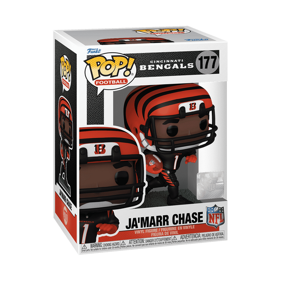 Funko POP! NFL Football Bengals Ja’Marr Chase Figure #177