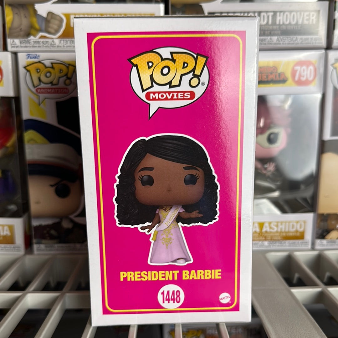 Funko POP! Barbie The Movie - President Barbie Figure #1448!