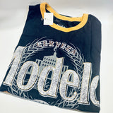 Modelo Vintage Ringer Unisex T-Shirt Sz Small