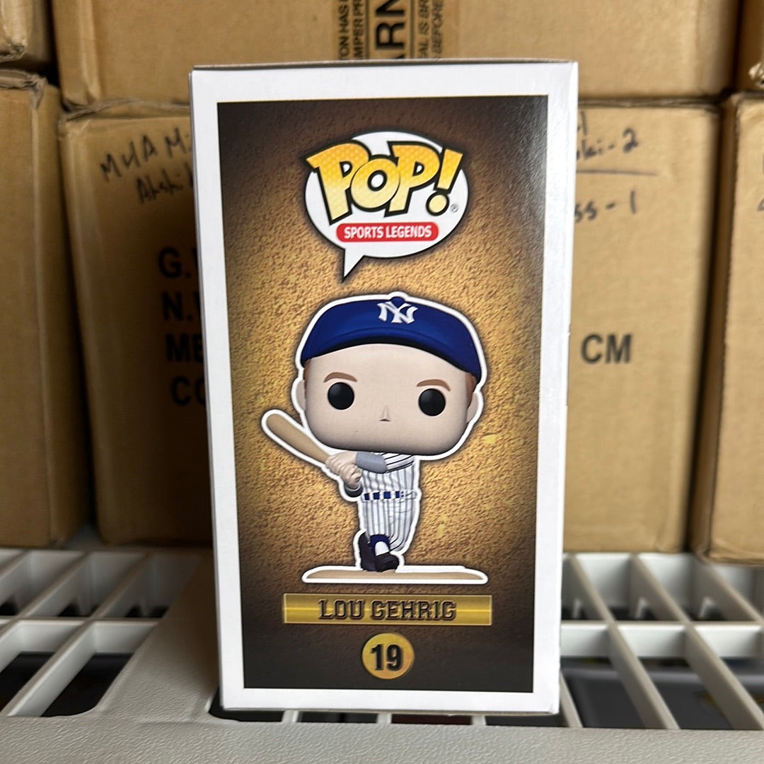 Funko Pop! Baseball Legends New York Yankees Lou Gehrig Gold Chase