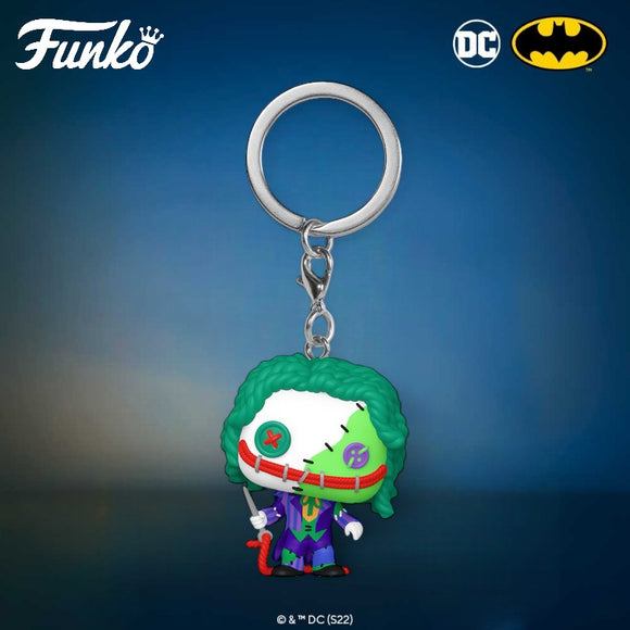 Funko Pocket POP! DC Patchwork Joker Keychain!