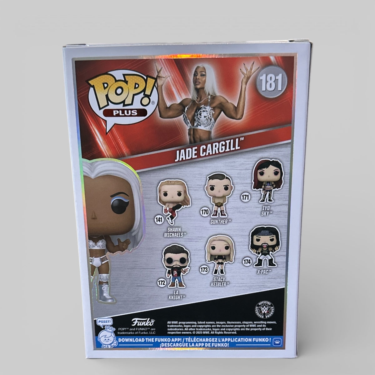 Funko Pop! Plus WWE Jade Cargill (Metallic) Figure #181!