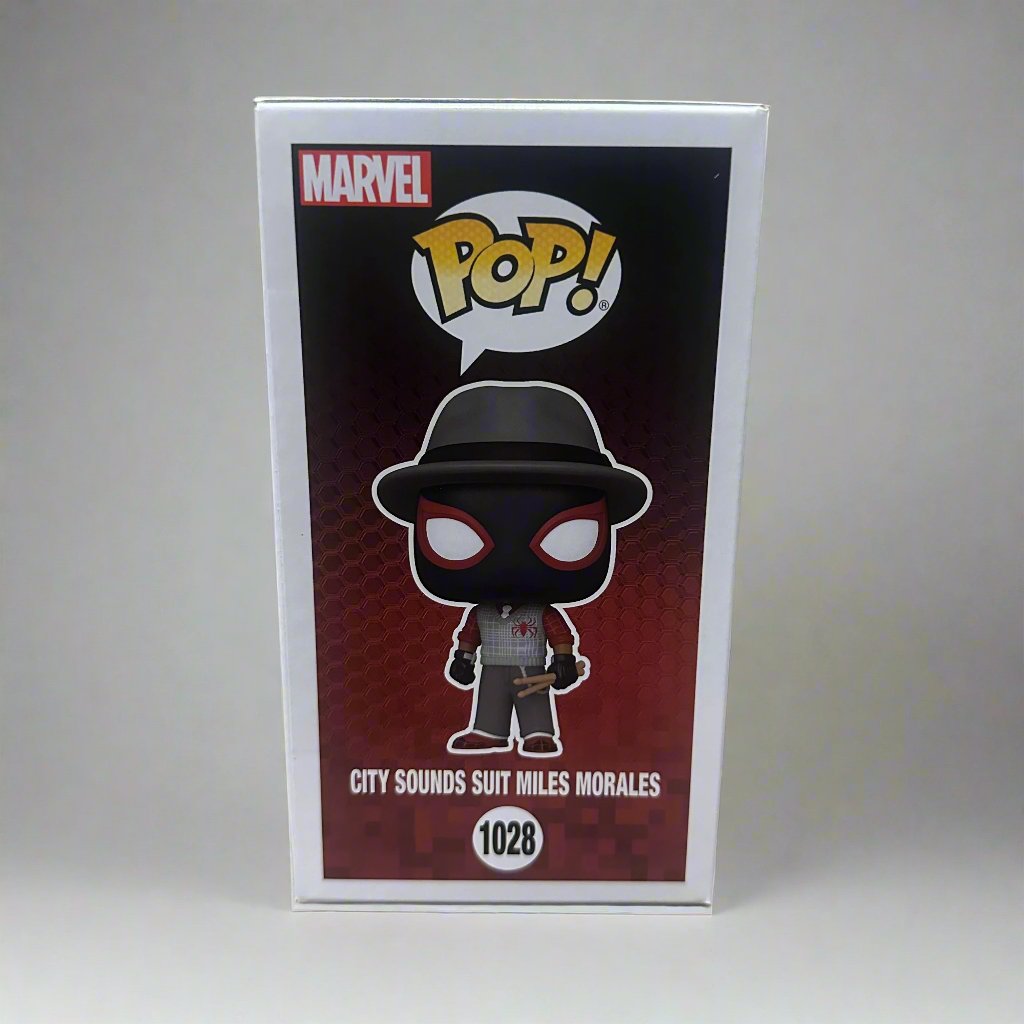 Funko POP! Marvel Spider-Man 2 City Sounds Miles Morales Figure #1028!
