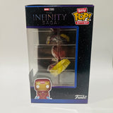 Funko Bitty POP! Bots Marvel Infinity Saga Hulkbuster with Iron Man!