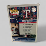 Funko POP! MLB Baseball Texas Rangers Corey Seager Figure #117!