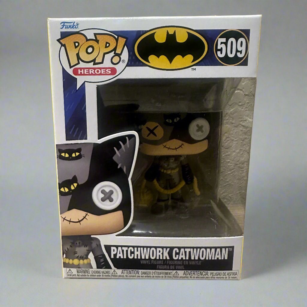 Funko Pop! Animation: Patchwork Catwoman – DC Comics Vinylfigur, Ca. 9,5 Cm, Sammlerstück
