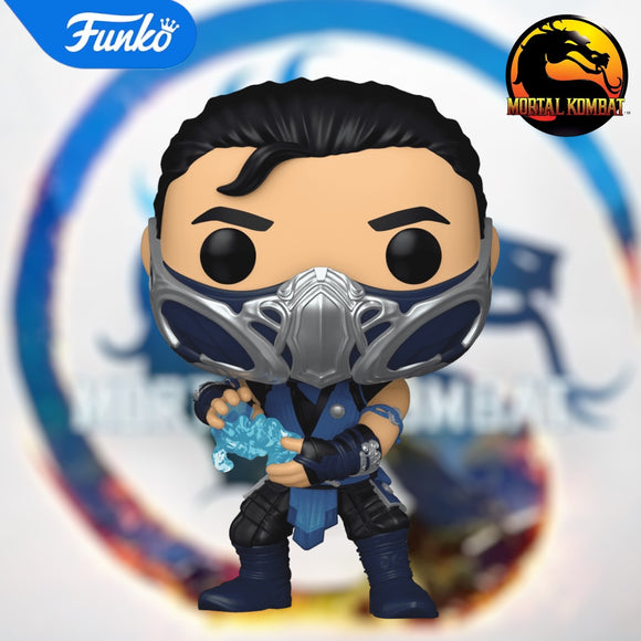 Funko POP! Video Games Mortal Kombat 1 MK1 Sub-Zero Figure #1022!