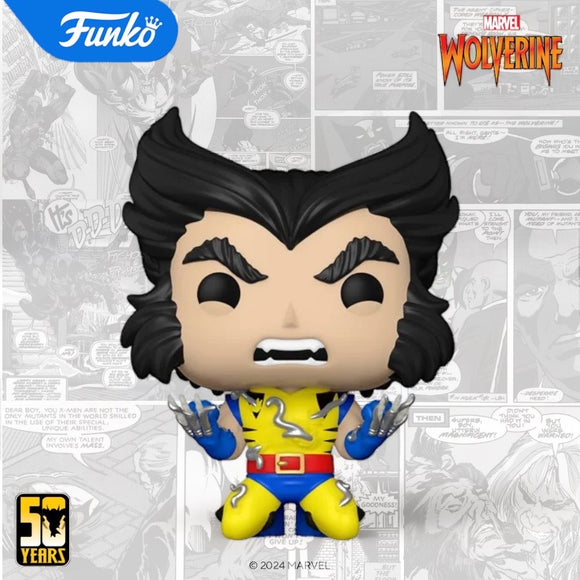 Funko POP! Marvel Wolverine Fatal Attractions 50th Anniversary #1372!