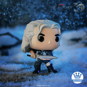 Funko POP! The Witcher Geralt Training Exclusive Figure #1321!