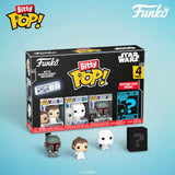 Funko Bitty Pop! Star Wars Empire Strikes Back Princess Leia, Snowtrooper, Boba Fett with Mystery Pop!