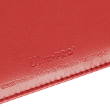 ULTRA PRO: Binder 4-Pocket Premium Red Snap Binder