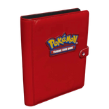 ULTRA PRO: Binder 4-Pocket Premium Red Snap Binder