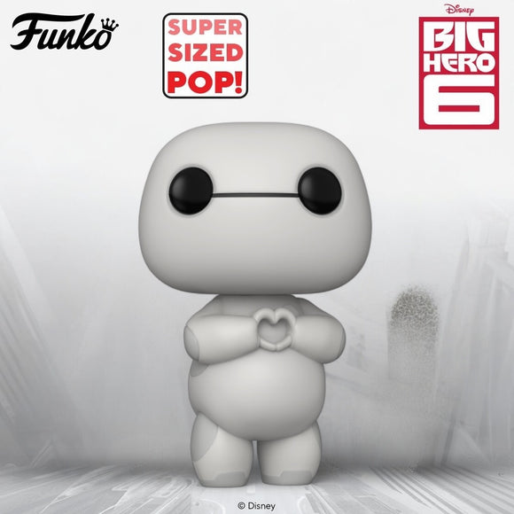 Funko Pop! Disney Big Hero 6 Baymax with Heart Hands Deluxe Figure #1511!