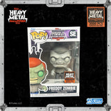 Funko POP! Heavy Metal Halloween 2023 Freddy Zombie Black and White LE 3000