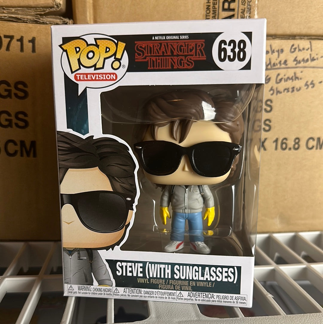 (未使用･未開封品)　Stranger Things - Steve W/ Sunglasses 6k88evb Amazon.com: Funko POP! TV: Strangers Things - Steve with