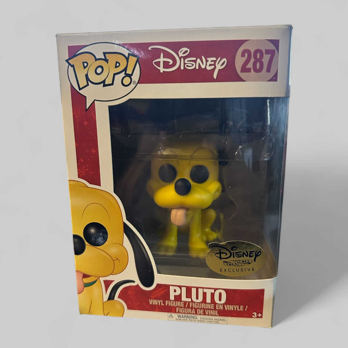 Funko Pop! Disney Pluto w Ear Up Exclusive Figure #287!