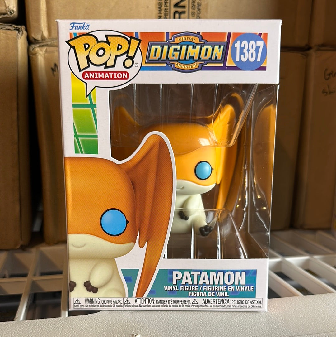 Funko Pop! Patamon - Figurine Vinyle Digimon - Collection Officielle Anime