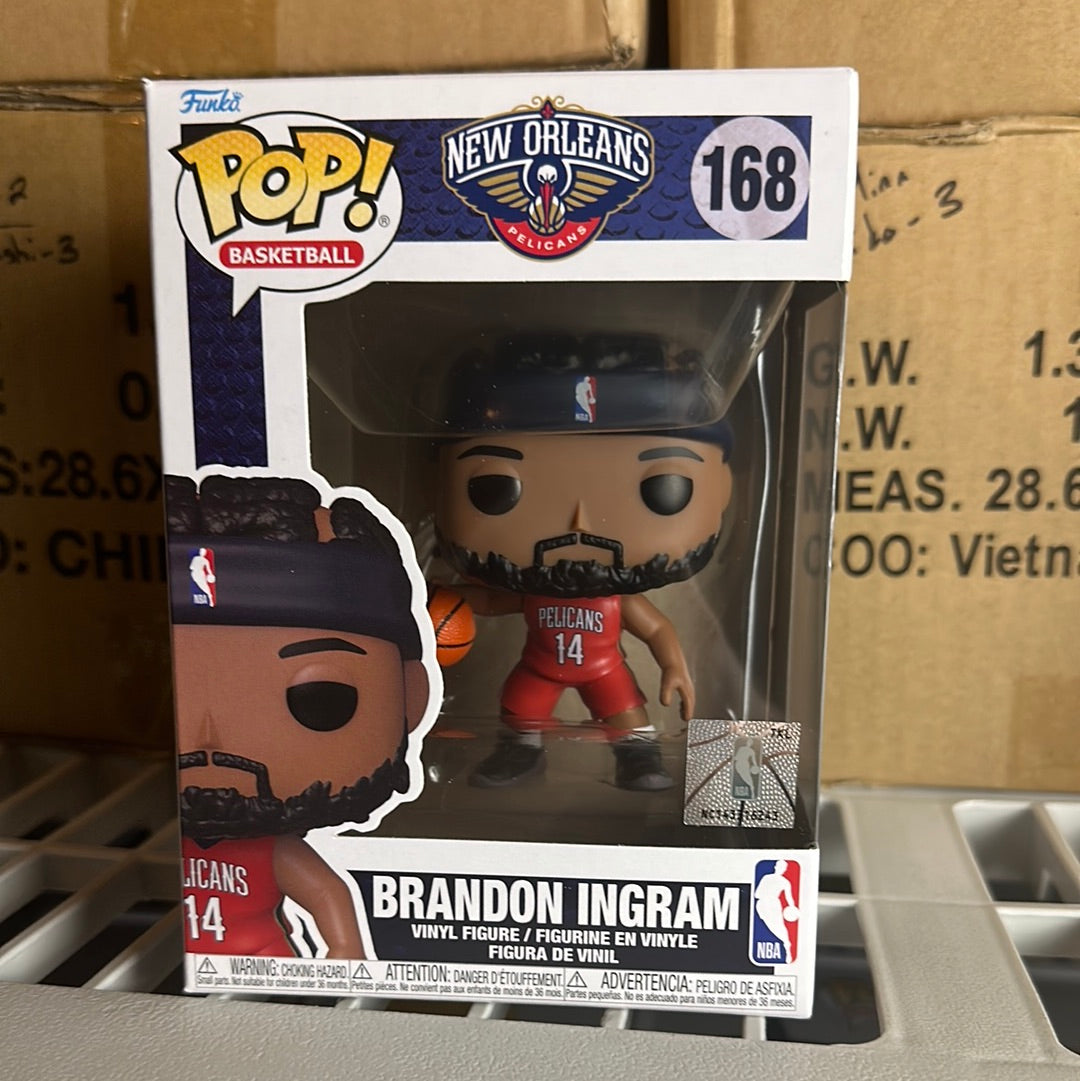 Funko Pop! Brandon Ingram サイン入り フィギュア Amazon.com: Funko Gold Vinyl: NBA - Brandon Ingram, New Orleans