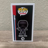 Funko POP! Retro Toys GI Joe Snake Eyes Figure #76!