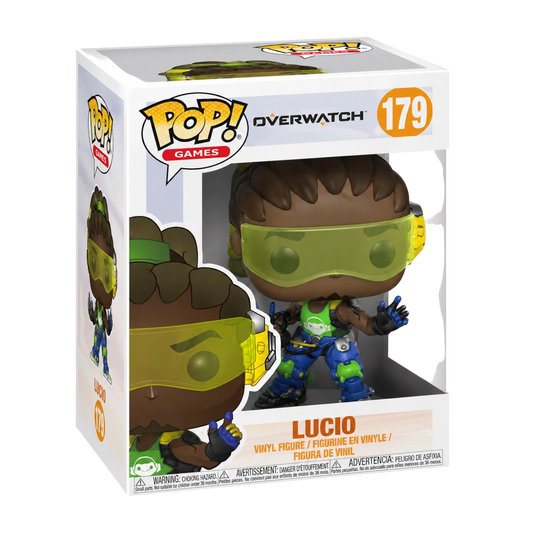 Funko POP! Video Games Overwatch Lucio Figure #179!