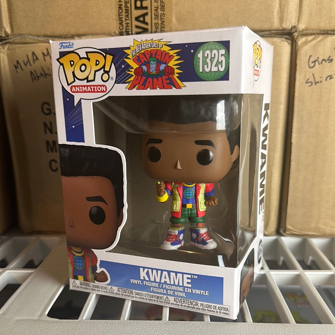 Funko POP! Captain Planet - Kwame Figure #1325!