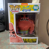 Funko POP! Nickelodeon SpongeBob SquarePants Fry Cook Games Patrick #1668!