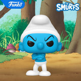 Funko POP! The Smurfs - Grouchy Smurf Figure #1518!