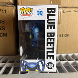 Funko POP! DC Weaponized Blue Beetle Exclusive Figure #1408!