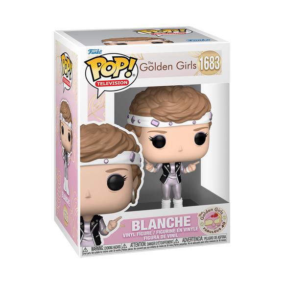 Funko POP! The Golden Girls Blanche in Gym Outfit Fabulous 40 Figure #1683