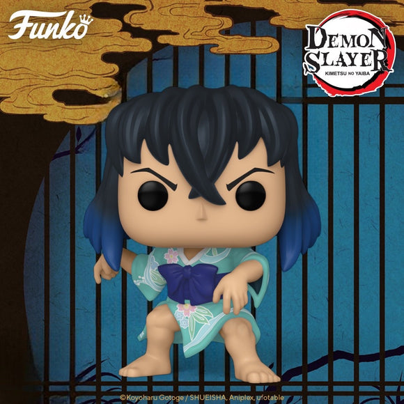 Funko POP! Anime Demon Slayer Inosuke Hashibira Figure #1532