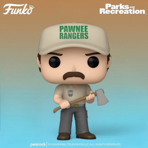 Funko POP! Parks and Recreation Ron Swanson Pawnee Rangers #1414