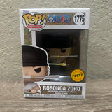 Funko POP! Anime One Piece Roronoa Zoro 3 Swords Chase Figure #1775!