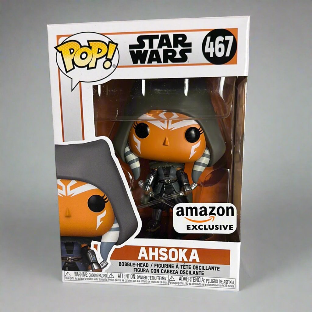 Funko POP! Star Wars The Mandalorian - Hooded Ahsoka Exclusive #467!