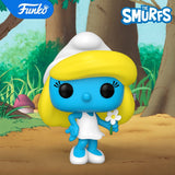 Funko POP! The Smurfs - Smurfette with Flower Figure #1516!