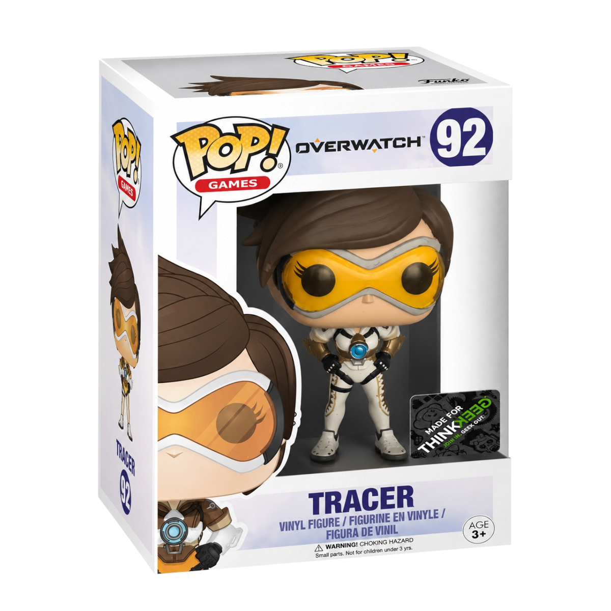 Funko POP! Video Games Overwatch Tracer Exclusive Figure #92!