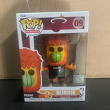 Funko POP! NBA Mascots Miami Heat Burnie Figure #09!