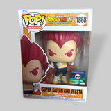 Funko POP! Anime Dragon Ball Super Broly Super Saiyan God Vegeta Exclusive #1868!