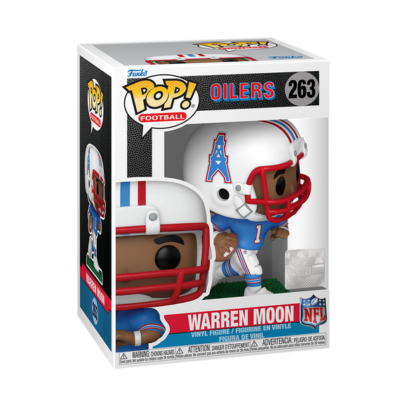 Funko POP! NFL Football Warren Moon Houston Oilers Figure #263!