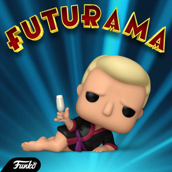 Funko POP! Futurama Zapp Brannigan Figure #1759!