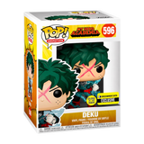 Funko Pop! Animation: My Hero Academia Deku Exclusive Glow Figure #596!