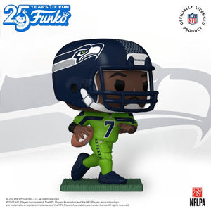 Funko POP! NFL Geno Smith Seattle Seahawks Figure #255!