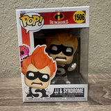 Funko Pop! Disney Pixar The Incredibles JJ & Syndrome Figure #1506!