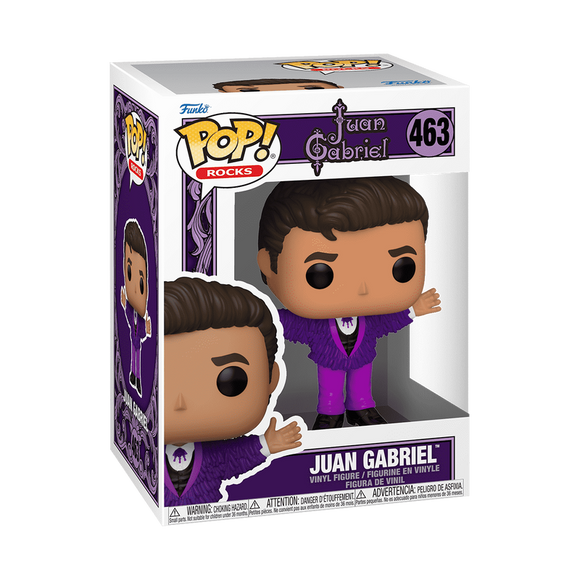 Funko Pop Rocks: Juan Gabriel Mariachi Purple Outfit Figure #463!