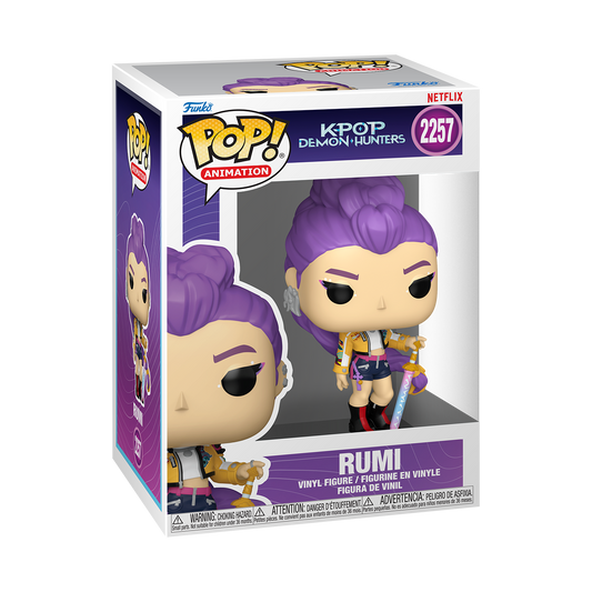 Funko POP! KPop Demon Hunters Rumi Figure #2257!