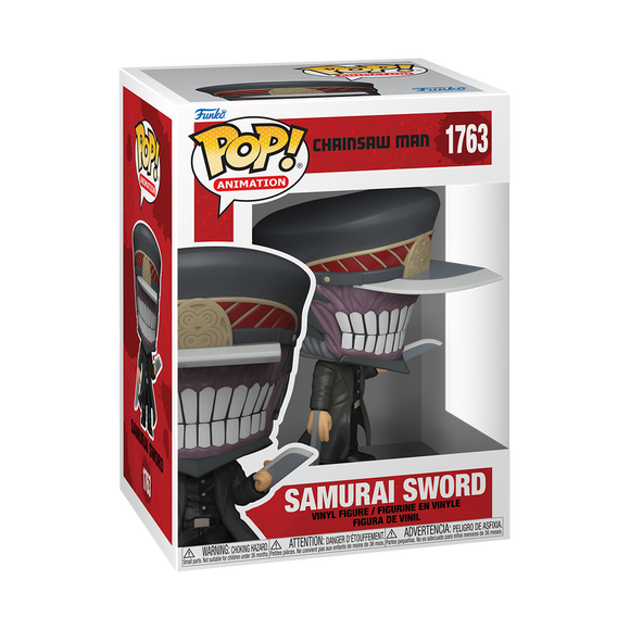 Funko POP! Anime Chainsaw Man Samurai Sword Figure #1763!