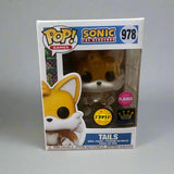 Funko Pop! Sonic The Hedgehog Tails Specialty Series Flocked Chase #978!