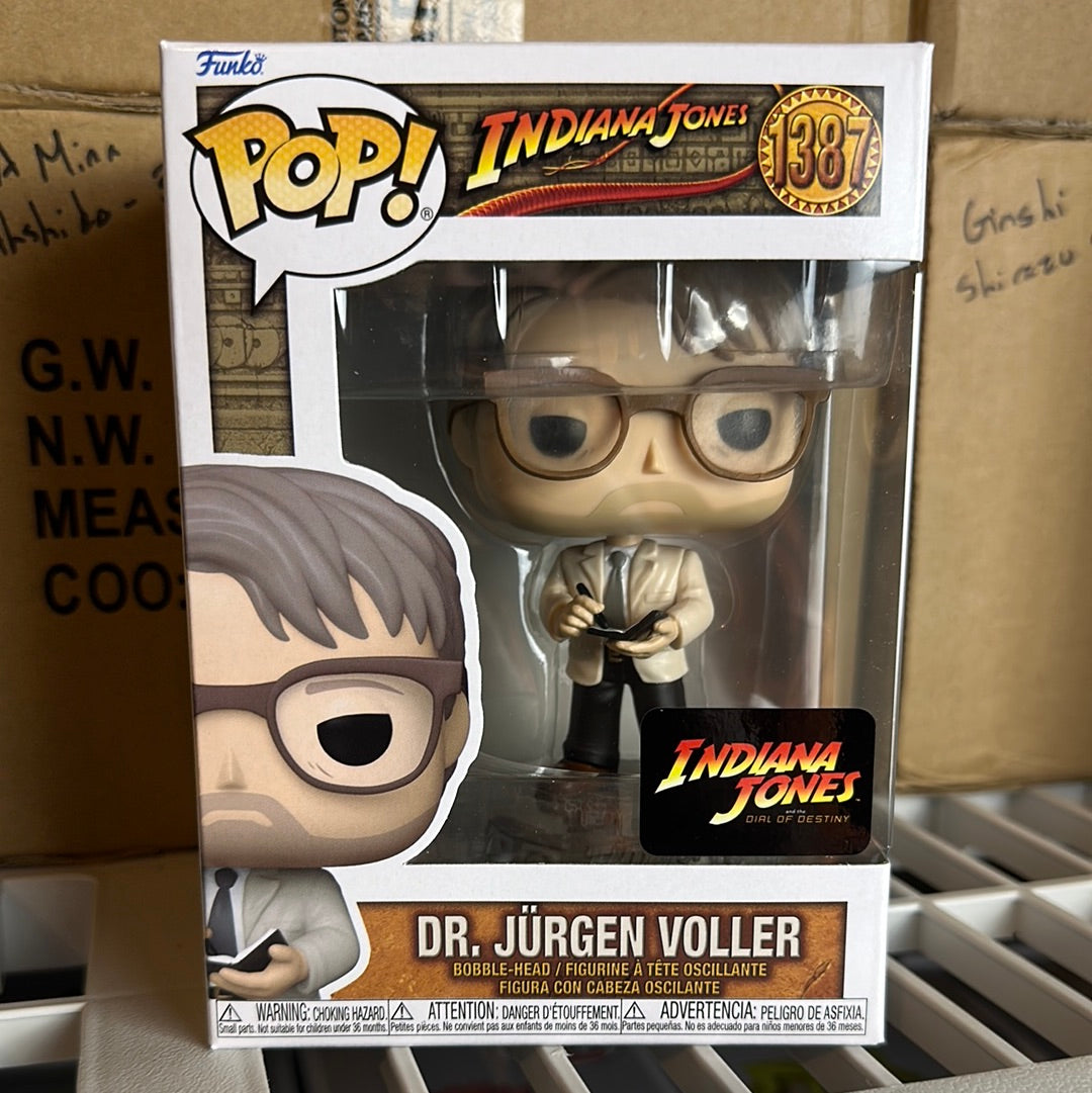 Funko Pop! Indiana Jones - Dr Jurgen Voller Figure #1387