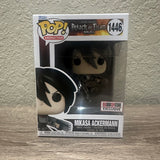 Funko POP! Anime Attack on Titan AOT Mikasa Ackerman Metallic Exclusive #1446